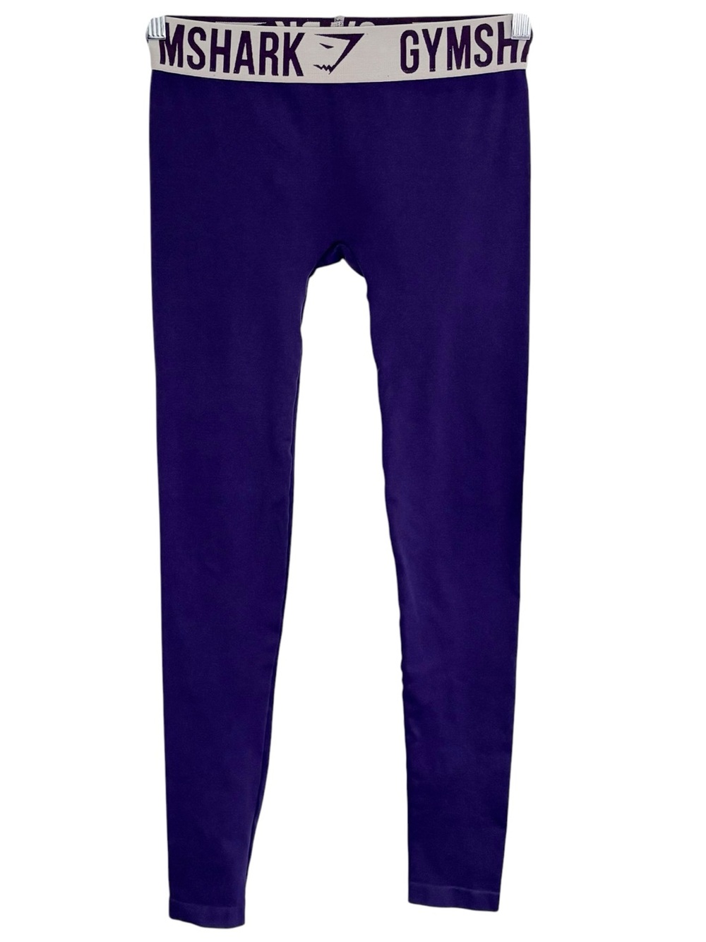 GYMSHARK Purple Seamless Logo Waist Mid Rise Workout Leggings XS